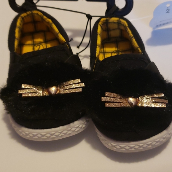 wonder nation Other - Baby girls Wonder Nation kitty cat slip-on shoes